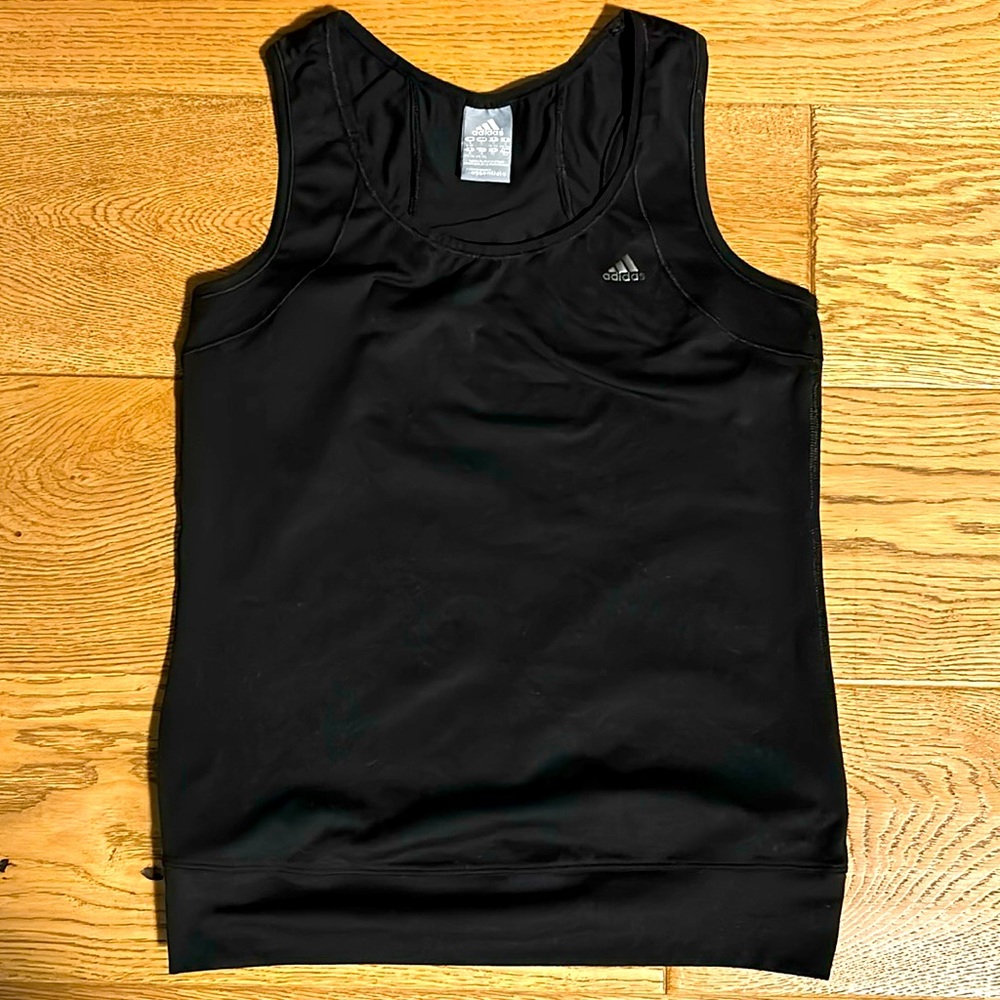 Adidas sleeveless workout tank